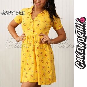 Cakeworthy x Disney Winnie The Pooh Shirt Dress 4XL